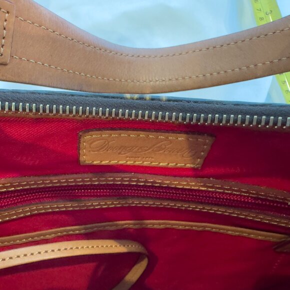 Dooney & Bourke Dark Brown Monogram Purse - Picture 10 of 10